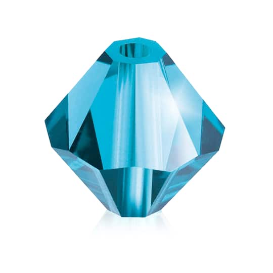 John Bead; John Bead Preciosa 4mm Czech Crystal Rondelle Beads, 40ct.; Category:Czech Glass Beads; Image:1
